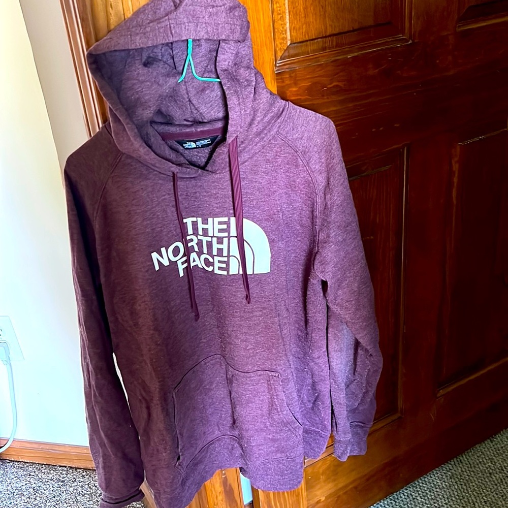 North Face purple size Large sweatshirt